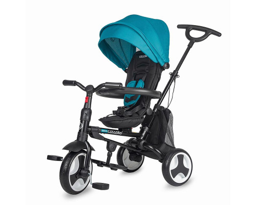 Дитячий велосипед Coccolle Spectra бірюзовий
