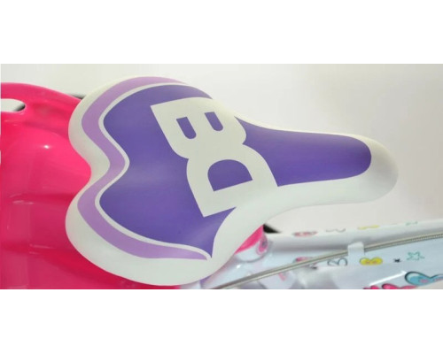 Дитячий велосипед DINO 16", біло-рожевий