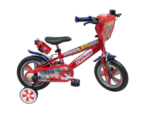 Дитячий велосипед inSPORTline Cars MCQUEEN 2142 12”  – 3.0 - червоний
