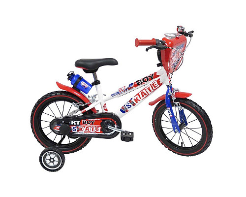 Дитячий велосипед inSPORTline Coral RT-Boy Skate 14” – 3.0