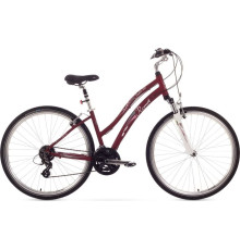 Велосипед Romet Perlle 2.0 28 бордовий