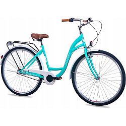 Жіночий велосипед NEEXT 28 GRETTA 3 передачі, блакитно-сірий