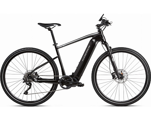 Чоловічий електровелосипед Kross Kross Evado Hybrid 6.0 Black Gloss 2022 (M)