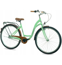 Жіночий велосипед NEEXT 28 GRETTA 3 передачі Голландець - зелений