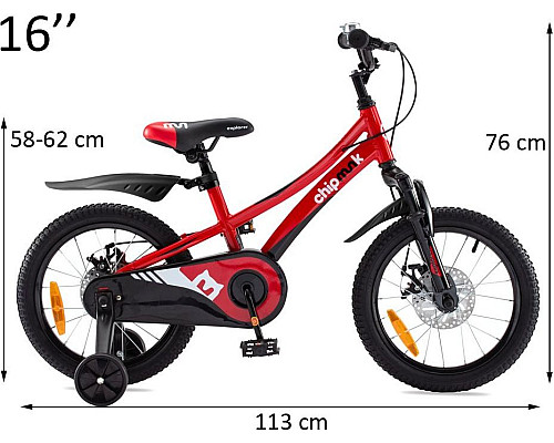 Дитячий велосипед Royalbaby Explorer 16 (CM16-3) червоний