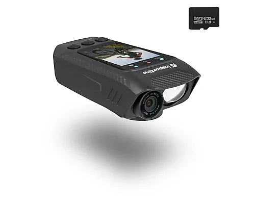 Велокамера 3в1 4K, ліхтарик, клаксон inSPORTline ActionCam Pro