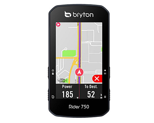 Велокомп'ютер BRYTON RIDER 750E - чорний