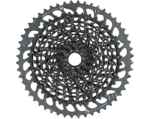 Велосипедна касета 12 зірок SRAM AM CS XG 1275 EAGLE  10-52T - чорна
