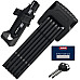 Велозамок ABUS BORDO GRANIT™ XPlus™ 6500K/90 BK SH - чорний