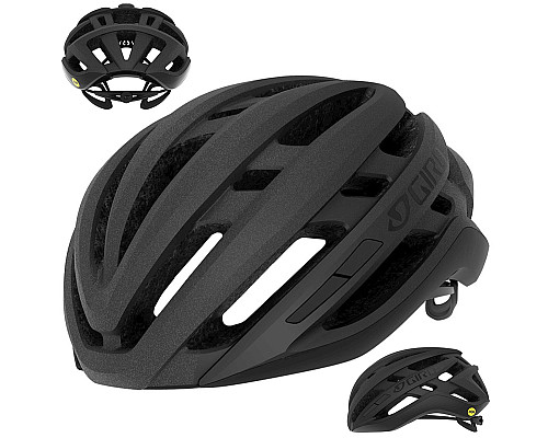 Шолом Szosowy GIRO AGILIS INTEGRATED Mips L 59-63cm чорно матовий