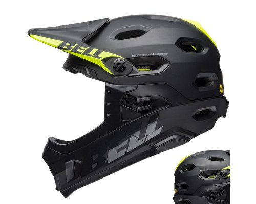 Шолом BELL SUPER DH MIPS SPHERICAL full face M(55-59cm) Шолом BELL SUPER DH MIPS SPHERICAL full face M(55-59cm)