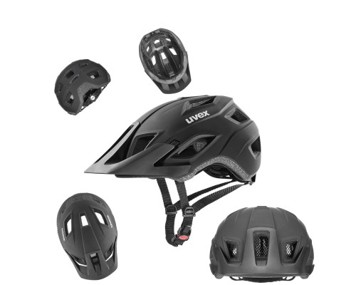 Шолом UVEX ACCESS 52-57cm чорний матовий Шолом UVEX ACCESS 52-57cm чорний матовий