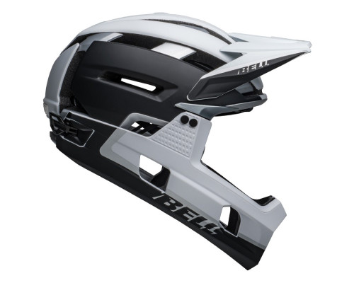 Шолом BELL SUPER AIR R MIPS SPHERICAL full face M(55-59 cm) сіро-білий матовий Шолом BELL SUPER AIR R MIPS SPHERICAL full face M(55-59 cm) сіро-білий матовий