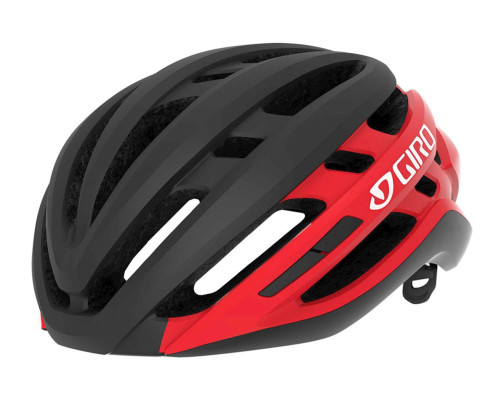 Шолом Szosowy GIRO AGILIS L 55-63cm чорно-червоно матовий Шолом Szosowy GIRO AGILIS L 55-63cm чорно-червоно матовий