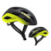 Шолом LAZER Strada KinetiCore L 58-61cm, чорно-зелений матовий