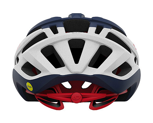 Шолом Szosowy GIRO AGILIS INTEGRATED Mips M 55-59cm синьо-червоний-білий матовий 