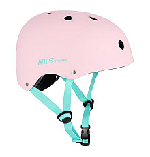 Дитячий шолом NILS EXTREME MTW001 розмір L 58-61 см, рожевий