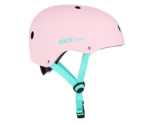 Дитячий шолом NILS EXTREME MTW001 розмір L 58-61 см, рожевий