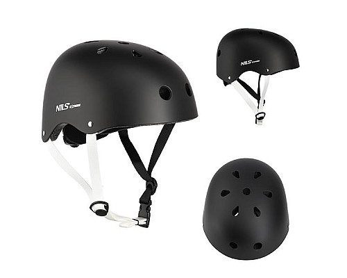 Дитячий шолом NILS EXTREME MTW001 розмір XS 48-52 см, чорний