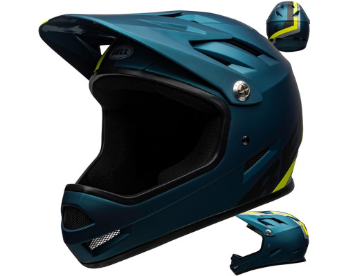 Шолом BELL Sanction full face M(55-57cm) синьо матовий Шолом BELL Sanction full face M(55-57cm) синьо матовий