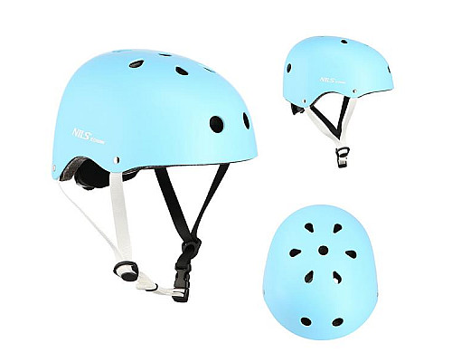 Дитячий шолом NILS EXTREME MTW001 розмір XS 48-52 см, блакитний