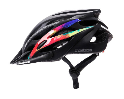 Шолом METEOR SHIMMER L 58-61см чорний