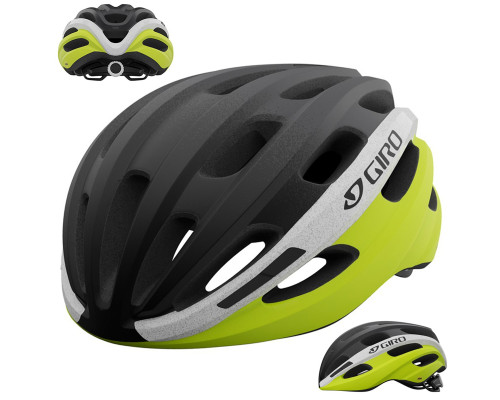 Шолом Szosowy GIRO ISODE INTEGRATED Mips 54-61cm чорно-білий-жовтий матовий Шолом Szosowy GIRO ISODE INTEGRATED Mips 54-61cm чорно-білий-жовтий матовий