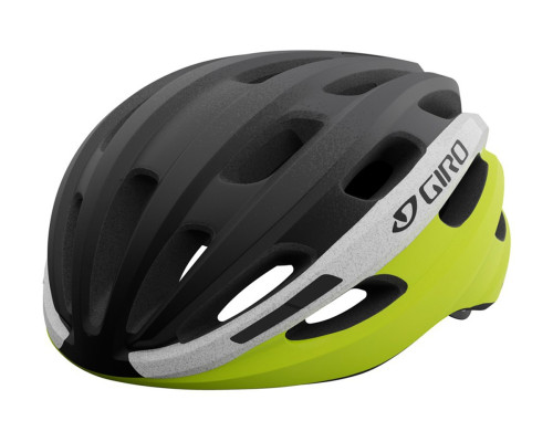 Шолом Szosowy GIRO ISODE INTEGRATED Mips 54-61cm чорно-білий-жовтий матовий Шолом Szosowy GIRO ISODE INTEGRATED Mips 54-61cm чорно-білий-жовтий матовий