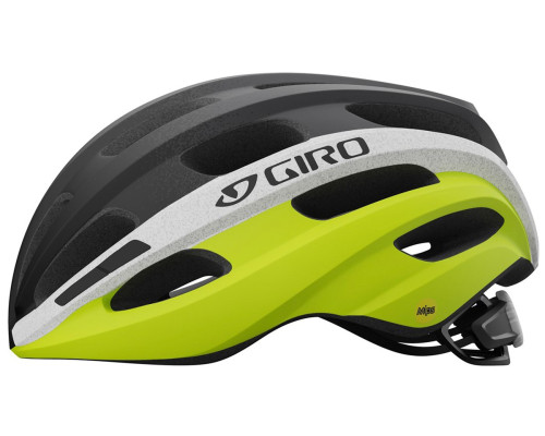 Шолом Szosowy GIRO ISODE INTEGRATED Mips 54-61cm чорно-білий-жовтий матовий Шолом Szosowy GIRO ISODE INTEGRATED Mips 54-61cm чорно-білий-жовтий матовий