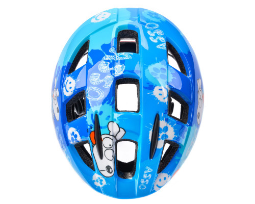 Шолом Meteor PNY11, S 43-48 см, собаки, голубий Шолом Meteor PNY11, S 43-48 см, собаки, голубий