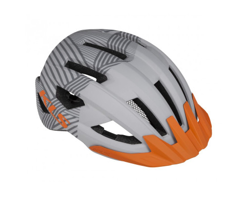 Шолом KELLYS DAZE MTB з дашком L/XL 58-61cm сіро-помаранчевий Шолом KELLYS DAZE MTB з дашком L/XL 58-61cm сіро-помаранчевий