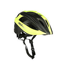 Дитячий шолом NILS EXTREME MTV35J розмір S 48-53 см, чорно-жовтий