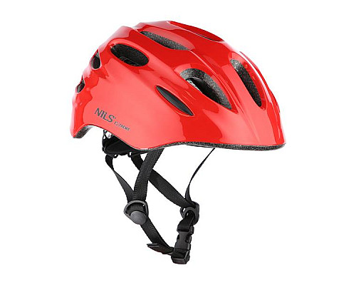 Світлодіодний шолом розмір XXS (43-51см) NILS EXTREME MTW01 червоний