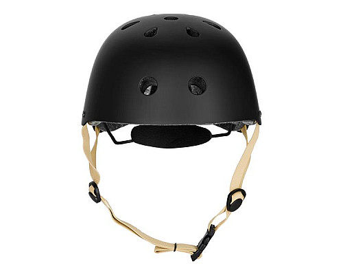 Дитячий шолом NILS EXTREME MTW001 розмір XS 48-52 см, чорно-бежевий