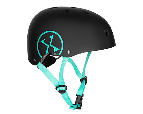 Дитячий шолом NILS EXTREME MTW001 розмір XS 48-52 см, чорно-блакитний