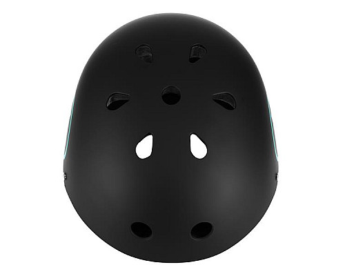 Дитячий шолом NILS EXTREME MTW001 розмір XS 48-52 см, чорно-блакитний