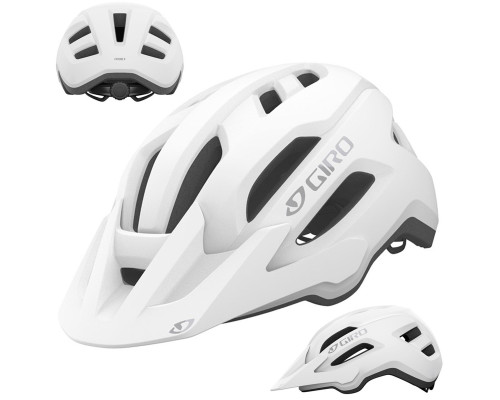 Шолом MTB GIRO FIXTURE II 54-61cm білий мат Шолом MTB GIRO FIXTURE II 54-61cm білий мат