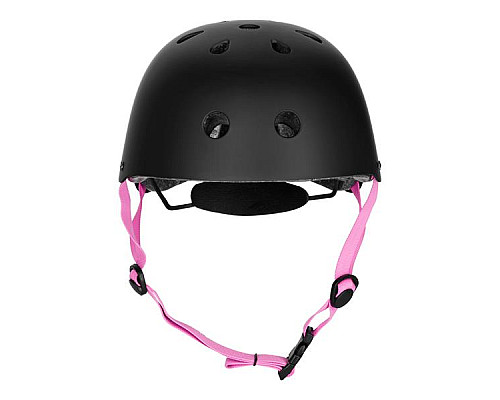 Дитячий шолом NILS EXTREME MTW001 розмір XS 48-52 см, чорно-рожевий