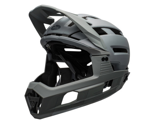 Шолом BELL SUPER AIR R MIPS SPHERICAL full face M(55-59 cm) сірий Шолом BELL SUPER AIR R MIPS SPHERICAL full face M(55-59 cm) сірий