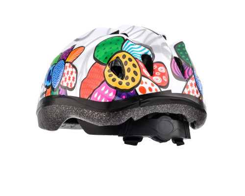 Kask dziecięcy Meteor KS07 S 48-52 cm Colourful flowers