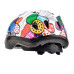 Kask dziecięcy Meteor KS07 S 48-52 cm Colourful flowers