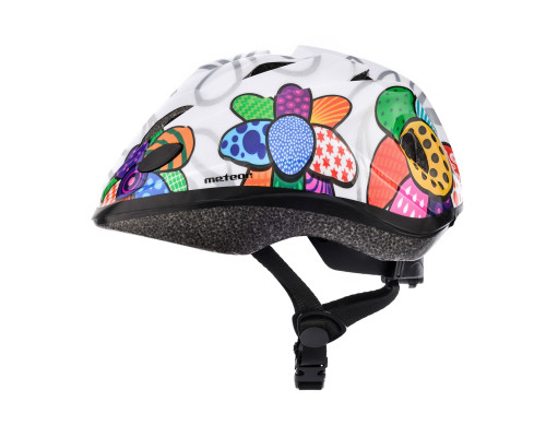 Kask dziecięcy Meteor KS07 S 48-52 cm Colourful flowers