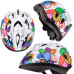 Kask dziecięcy Meteor KS07 S 48-52 cm Colourful flowers