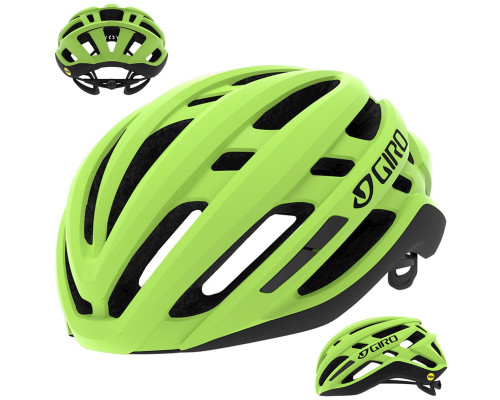 Шолом Szosowy GIRO AGILIS INTEGRATED Mips M 55-59cm зелений