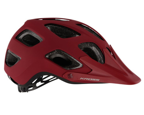 Шолом KROSS SENTIERO DLX M (52-56) червоний Шолом KROSS SENTIERO DLX M (52-56) червоний