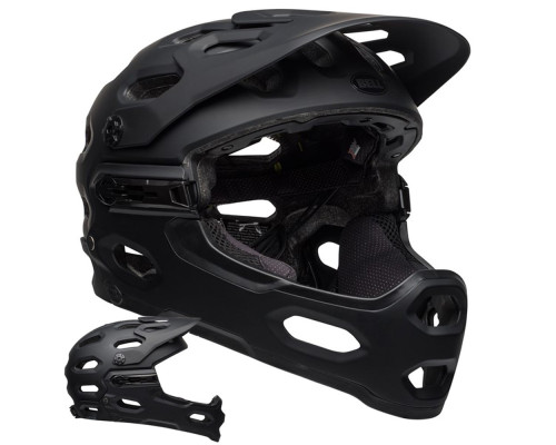 Шолом BELL SUPER 3R MIPS full face L(58-62cm) сіро-графітовий