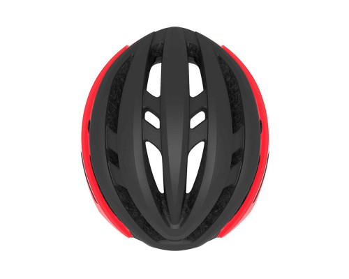 Шолом Szosowy GIRO AGILIS M 55-59cm чорно-червоний матовий