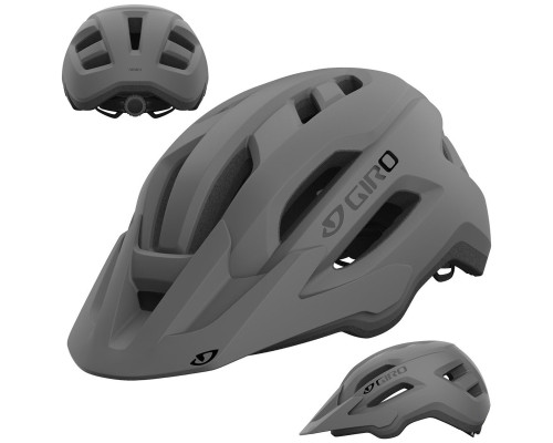 Шолом MTB GIRO FIXTURE II 54-61cm титановий мат Шолом MTB GIRO FIXTURE II 54-61cm титановий мат