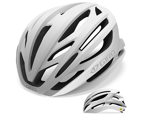 Шолом Szosowy GIRO SYNTAX INTEGRATED Mips M 55-59cm срібний матовий Шолом Szosowy GIRO SYNTAX INTEGRATED Mips M 55-59cm срібний матовий