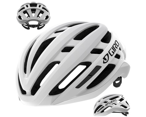 Шолом Szosowy GIRO AGILIS M 55-59cm біло матовий Шолом Szosowy GIRO AGILIS M 55-59cm біло матовий